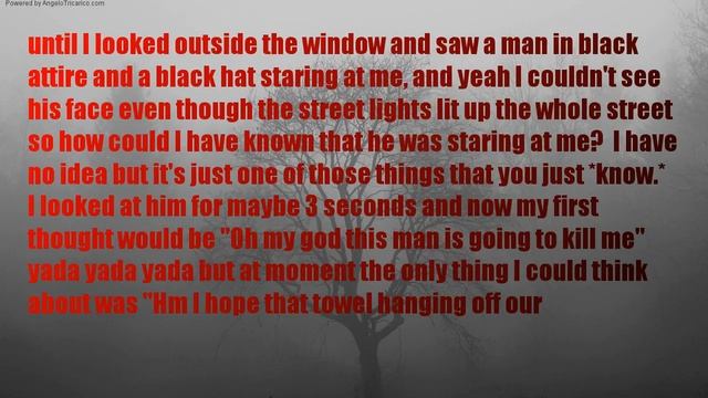 HORROR STORY | why was the man outside the window staring at me (story by Edsiel) смотреть онлайн
