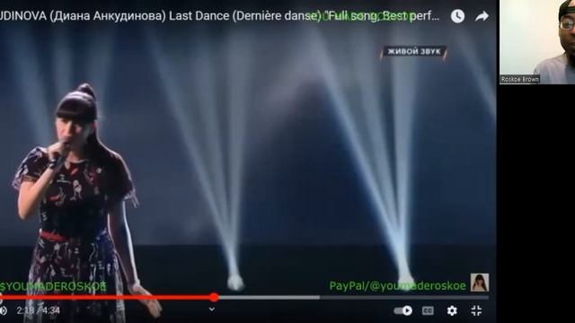 Diana Ankudinova - Last Dance (Live/Best Performance) Reaction #dianaankudinova #music #reactions