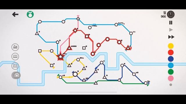 [01] 미니메트로(Mini Metro) - 런던 챌린지 미션 깨기 смотреть онлайн