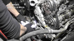 Часть 2. Замена цепей ГРМ на бензиновом Рендж Ровер 5.0 SC/NA