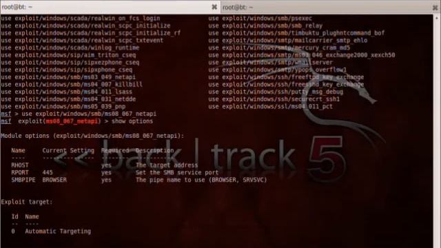 Hack Window Xp via Backtrack смотреть онлайн