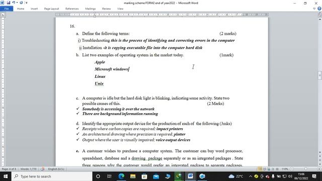 FORM 2 Computer Studies Examination | End of Year Computer Studies Exam Revision | End of term 3 смотреть онлайн