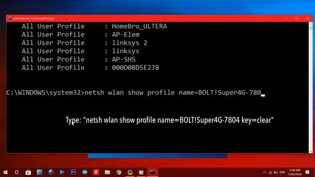 Know the Wifi Password in all Connected Networks смотреть онлайн
