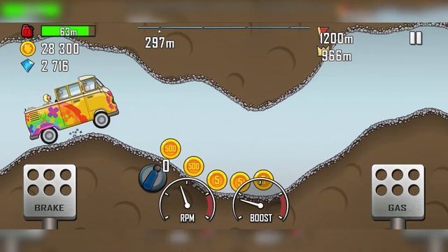 MY TIRES BLEW UP! | Hill Climb Racing смотреть онлайн