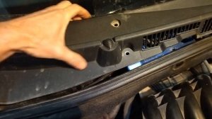 Замена салонного фильтра Lada Granta FL