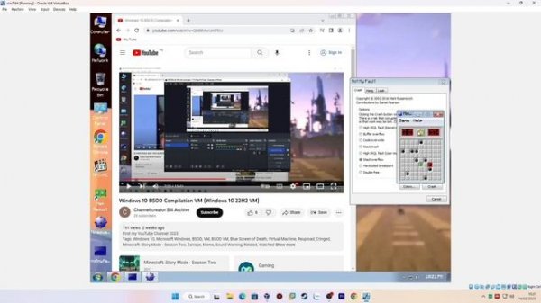 Windows 7 BSOD Compilation VM (Windows 7 VM)
