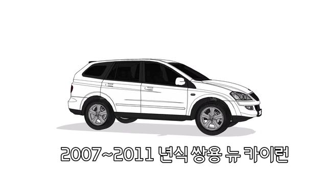 2005~2011 SSANGYONG KYRON 3D MODEL SET смотреть онлайн