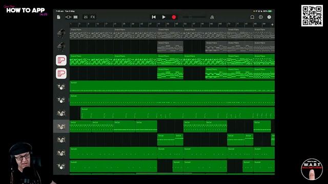 Recording a New DreadCircus Song in GarageBand on iOS - Episode 2 - How To App on iOS! - EP 575 S9 смотреть онлайн