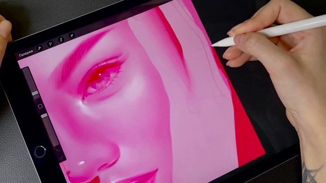 iPad Pro + Pencil / App: Procreate / Digital Drawing смотреть онлайн