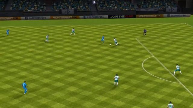 FIFA 13 iPhone/iPad - Zenit vs. Terek Grozny смотреть онлайн