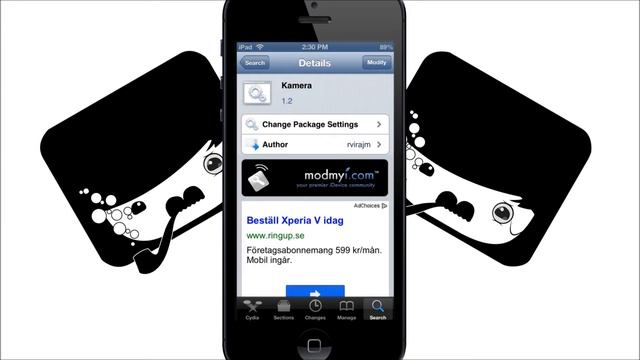 Kamera - Notification Center Tweak iOS6 смотреть онлайн