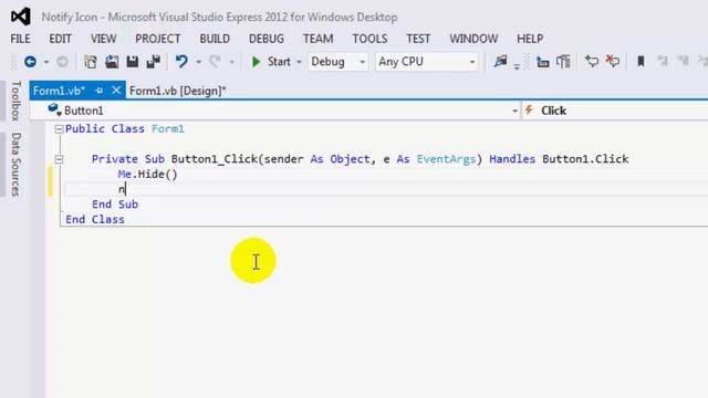 How to create Notification Icons in VB NET смотреть онлайн