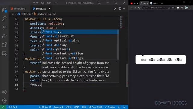 How to Code a Navigator bar By using Pure CSS || Web Development || Skillerior смотреть онлайн