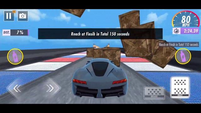 Real Driving Simulator - Ramp Car Racing 3D - Android GamePlay смотреть онлайн