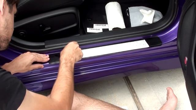 Dodge Charger/Challenger Custom Vinyl Door Sill Guards - CleanCutDecals смотреть онлайн