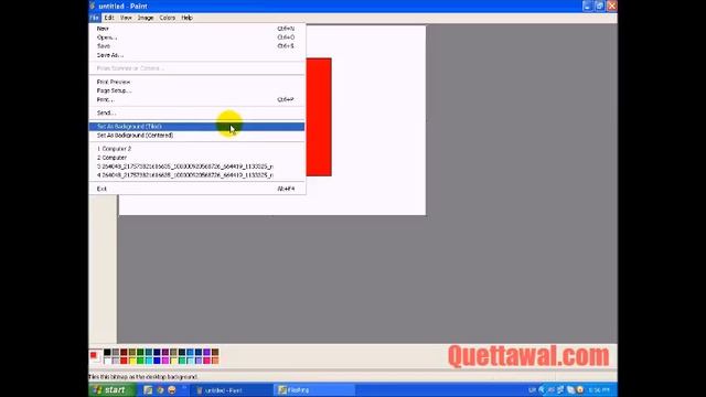 Computer Pashto Tutorial MS Paint Part 4 смотреть онлайн