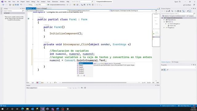 C# Windows Forms El Mayor de Tres Numeros смотреть онлайн