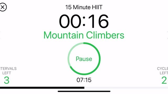 14:25 Minute HIIT Workout W/ Timer & Exercises смотреть онлайн