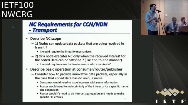 IETF100-NWCRG-20171116-1550 смотреть онлайн