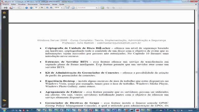 Vídeo 015 - Windows Server e Active Directory - Curso Completo - Server Roles e Server Features смотреть онлайн