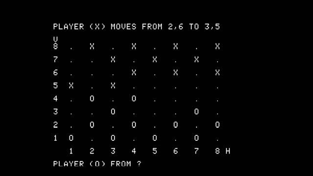 Apple Enhanced Checkers - (2006) - Apple 1 - gameplay смотреть онлайн