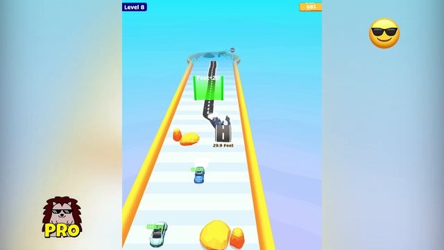🤢 NOOB 😎 PRO 😈 HACKER | Road Builder Run | iOS - Android APK смотреть онлайн