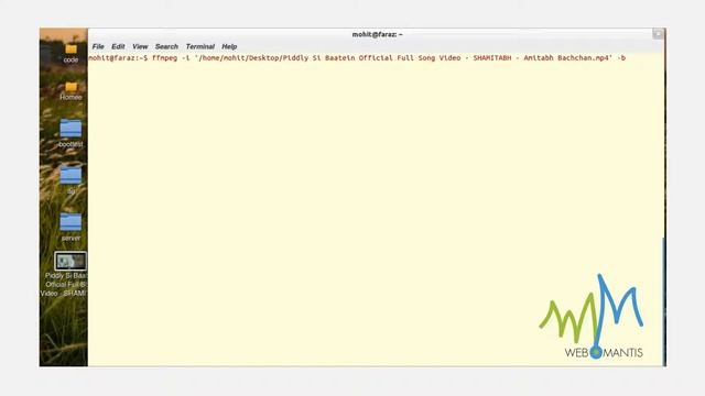 Extract audio from video using linux terminal смотреть онлайн