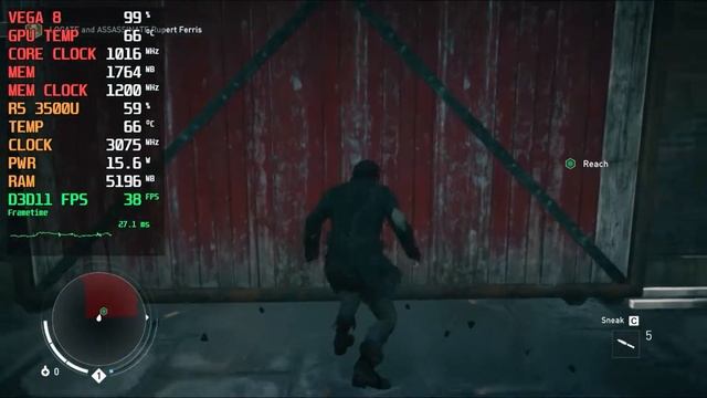 Assassin's Creed Syndicate | Ryzen 5 3500U | VEGA 8 | 12GB RAM | 35W TDP [Lenovo Ideapad S145] смотреть онлайн