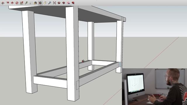 So planst und designst Du ein Projekt in 3D! | Werkbank selber bauen (Teil 2) | Jonas Winkler смотреть онлайн