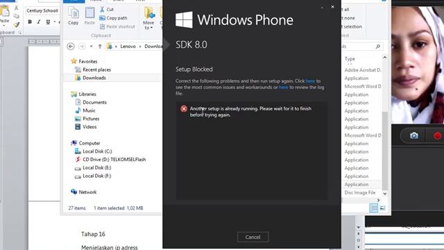menjelaskan cara Instalasi Windows Phone SDK. oleh emma pujiarti смотреть онлайн