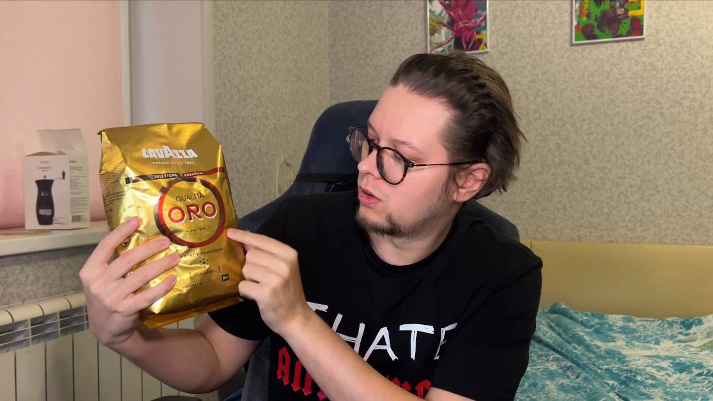 Итальянцы НАВАЛИЛИ килограмм / Обзор КОФЕ LAVAZZA ORO / премиум качество кофе и видео смотреть онлайн