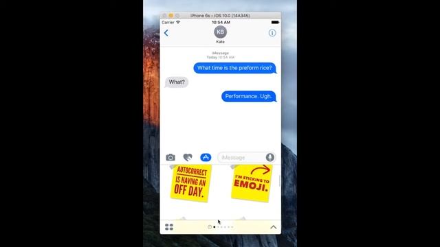 Blame Autocorrect! Sticker Pack for iMessage | iPhone & iPad смотреть онлайн