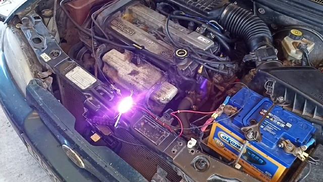 Диагностика с работающим двигателем Форд Мондео 1993г. Бензин (Часть 2)