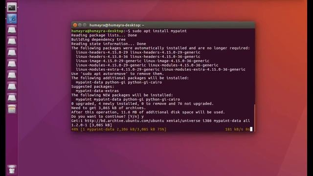 How to install MyPaint on ubuntu смотреть онлайн