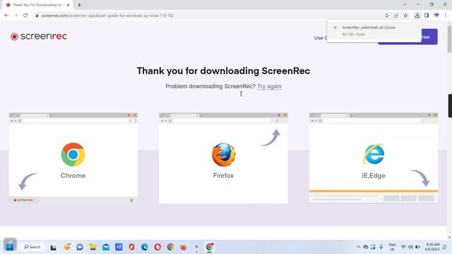 Screen Recording in PC смотреть онлайн