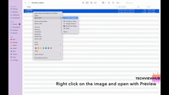 How to change the image to pdf in mac | TechViewHub | MacOS смотреть онлайн