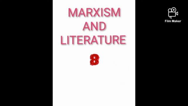 Marxism and Literature - V8 смотреть онлайн