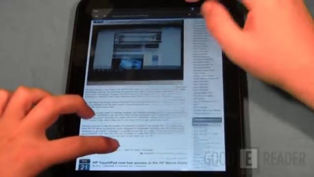 Hands on Video Review of the HP TouchPad WebOS 3.0 Tablet PC смотреть онлайн