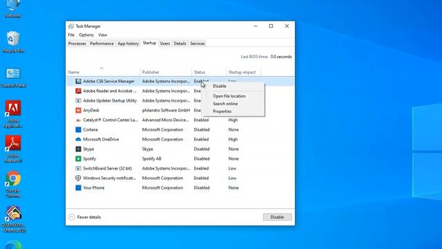 How to Disable Startup Programs in windows 10 [StartUpPrograms] смотреть онлайн