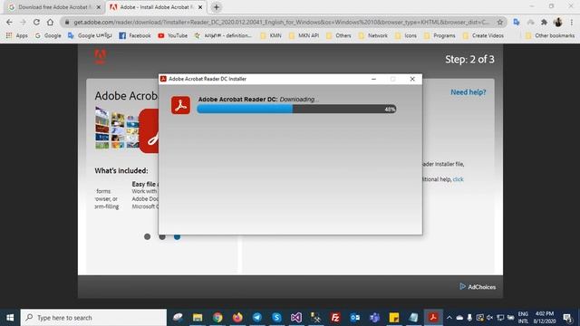 How to download Adobe Acrobat Reader DC and install on windows 10|វិធីទាញយកAcrobat Reader DCហើយតំឡើ смотреть онлайн
