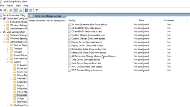 How to disable read and write access to all removable storage devices in Windows 10 смотреть онлайн