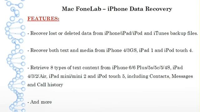 40% Discount | Mac FoneLab – iPhone Data Recovery смотреть онлайн