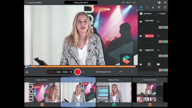Live Editor Part 2 Cinamaker Director Pad Multicam Studio v2 5 смотреть онлайн