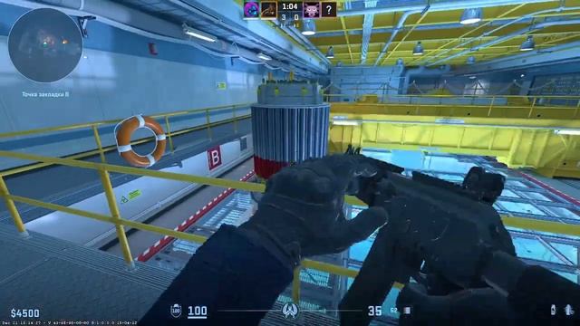 CS 2 - напарники. Ты чего толкаешься то а... гыы гуу гаа. Не катка, а сплашной детский сад... смотреть онлайн