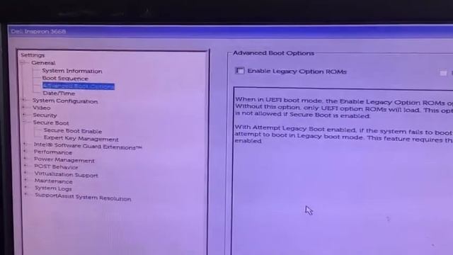 Set Bios Dell V.1.4.0 For UEFI Chang Legacy смотреть онлайн