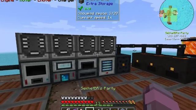 FTB Oceanblock - Episode 17 - Automatic Processing & Starting Mekanism смотреть онлайн