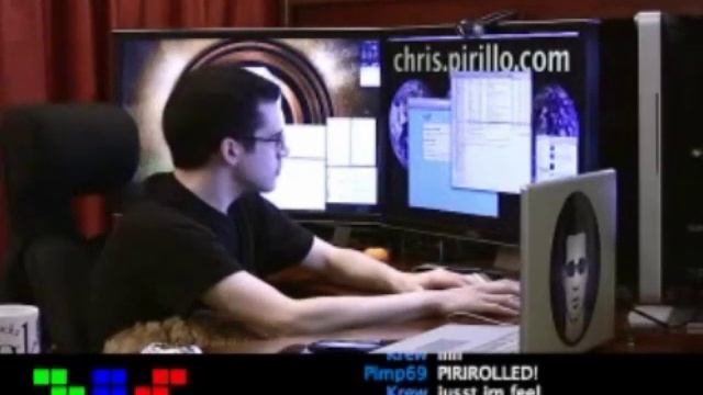 Chris Pirillo gets Rickrolled смотреть онлайн