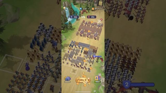 Battle 350-400 Level | Kingdom Clash Legion Battle #24 смотреть онлайн