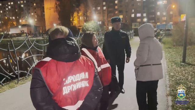 В Тюмени дружинники и полицейские провели профилактический рейд смотреть онлайн