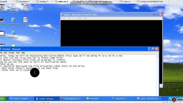 Virus.DOS.Casino + vm restoration смотреть онлайн